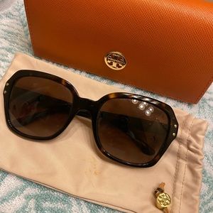 Tory Burch oversize square sunglasses